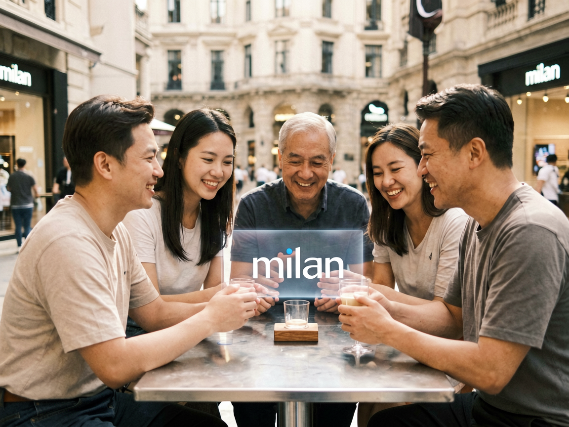 米兰milan品牌社区与用户互动场景，体现品牌与粉丝之间的紧密联系